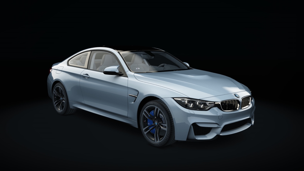 BMW M4, skin silverstone_ii_metallic