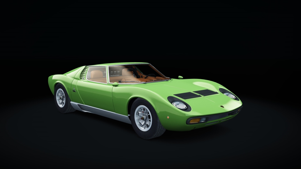 Lamborghini Miura P400 SV, skin Verde_Miura