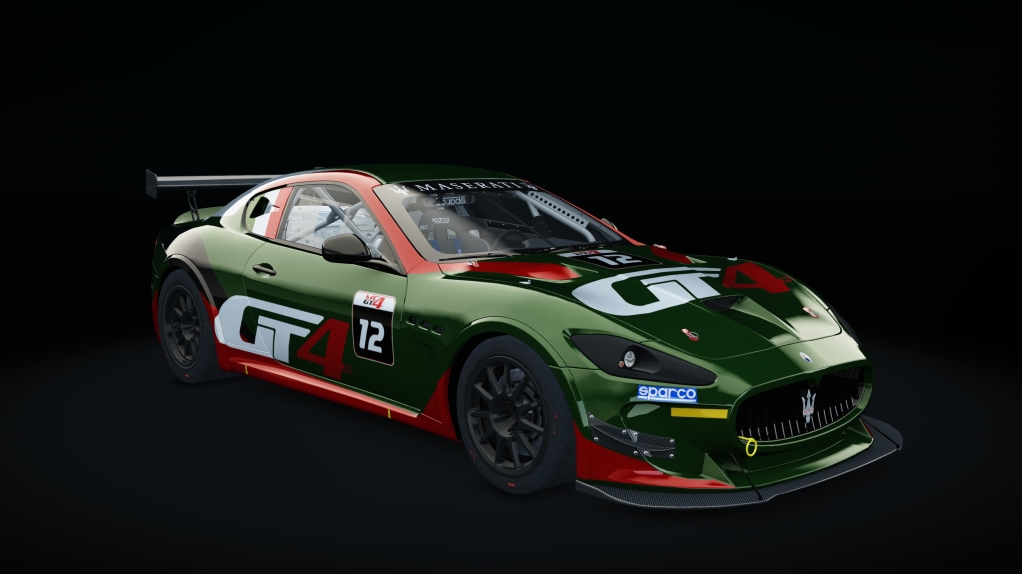 Maserati GranTurismo MC GT4, skin 01_racing_12