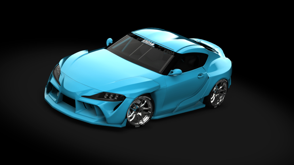 ESDA Pro Toyota Supra A90, skin Light Blue