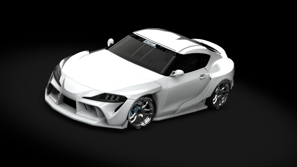 ESDA Pro Toyota Supra A90, skin White