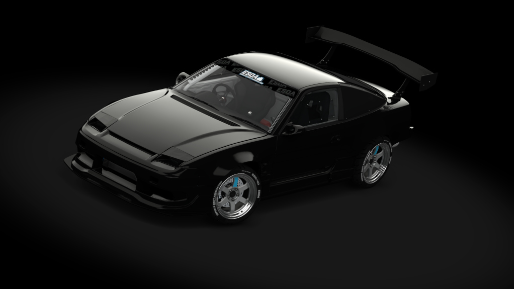 ESDA Pro Nissan 180sx, skin Black