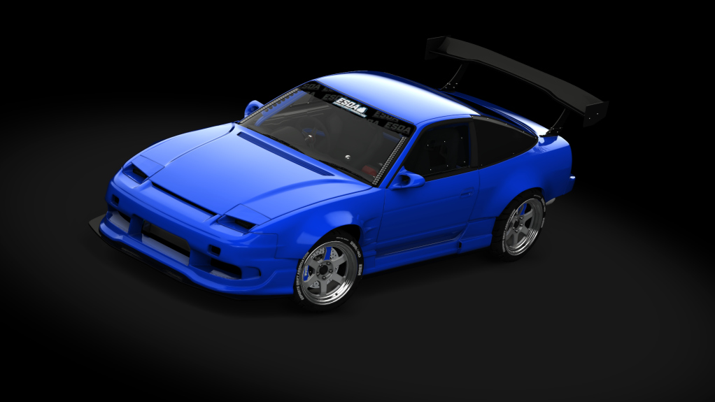 ESDA Pro Nissan 180sx, skin Blue