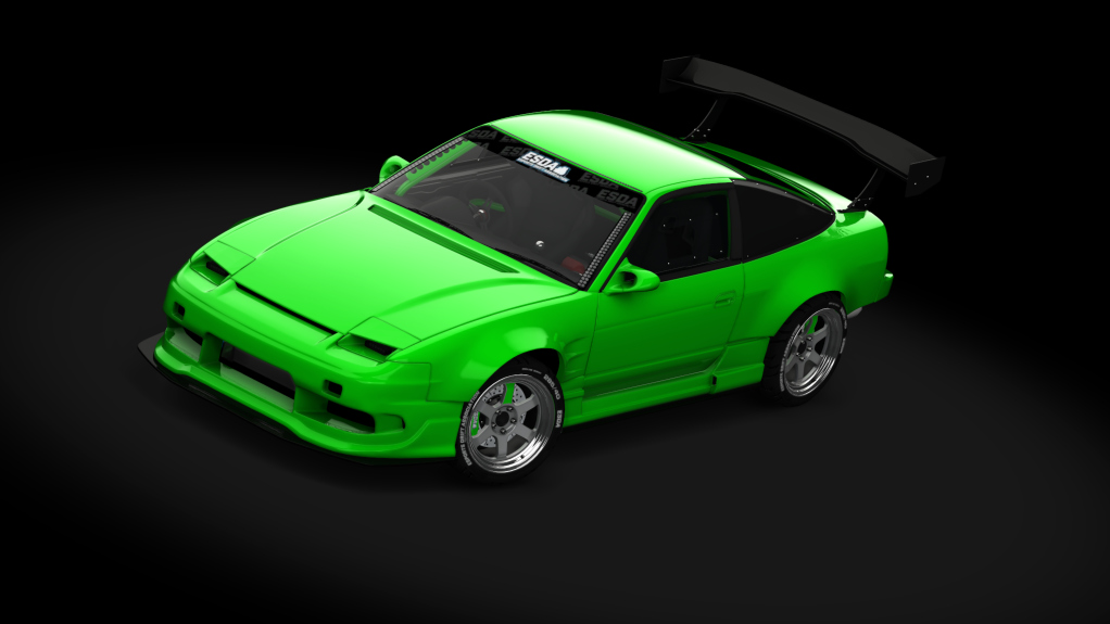 ESDA Pro Nissan 180sx, skin Green