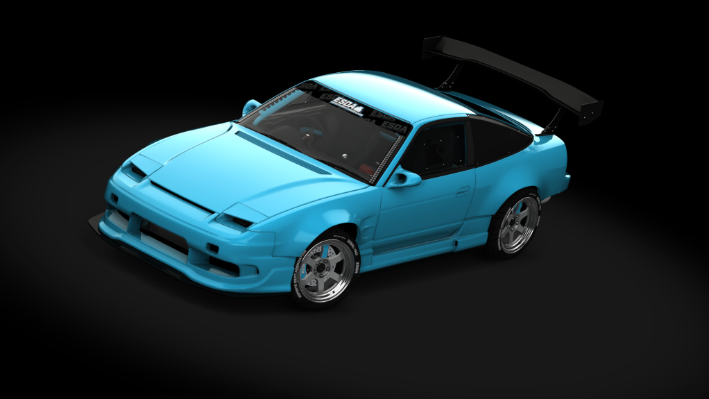 ESDA Pro Nissan 180sx, skin Light Blue