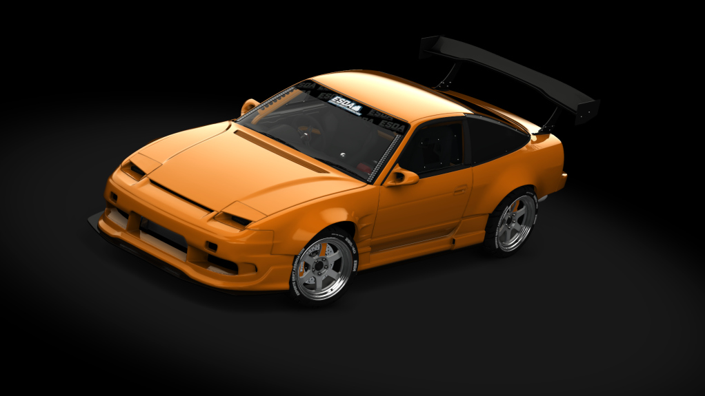 ESDA Pro Nissan 180sx, skin Orange