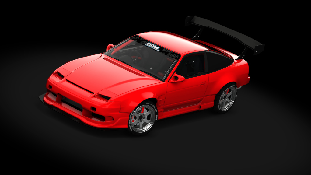 ESDA Pro Nissan 180sx, skin Red