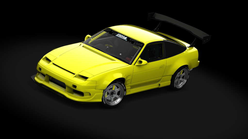 ESDA Pro Nissan 180sx, skin Yellow