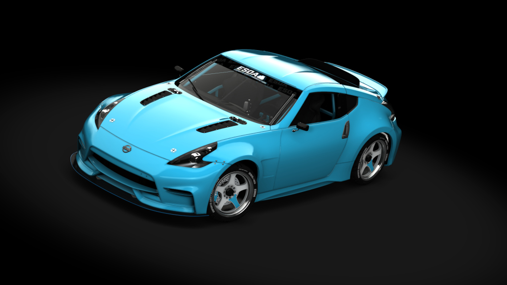 ESDA Pro Nissan 370z, skin Light Blue