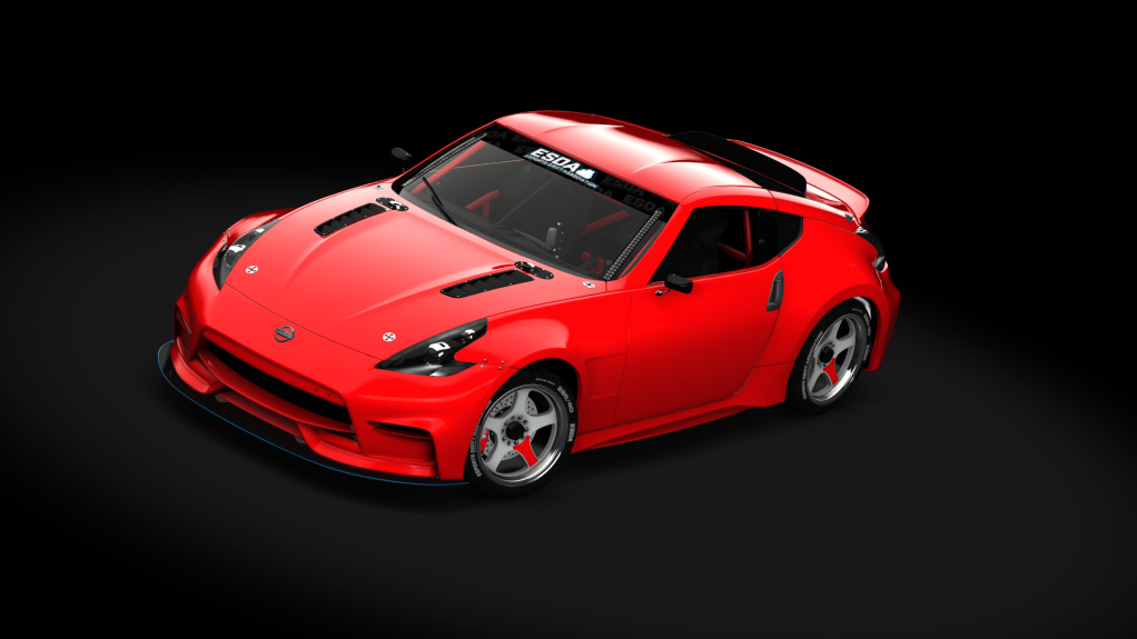 ESDA Pro Nissan 370z, skin Red