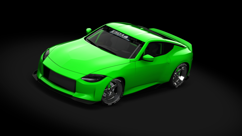 ESDA Pro Nissan 400z, skin Green