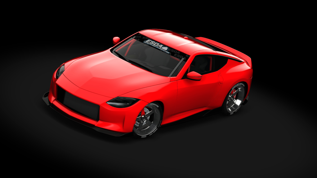 ESDA Pro Nissan 400z, skin Red