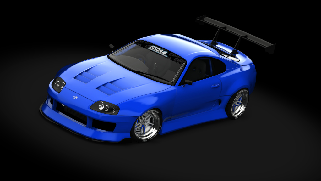 ESDA Pro Toyota Supra A80, skin Blue