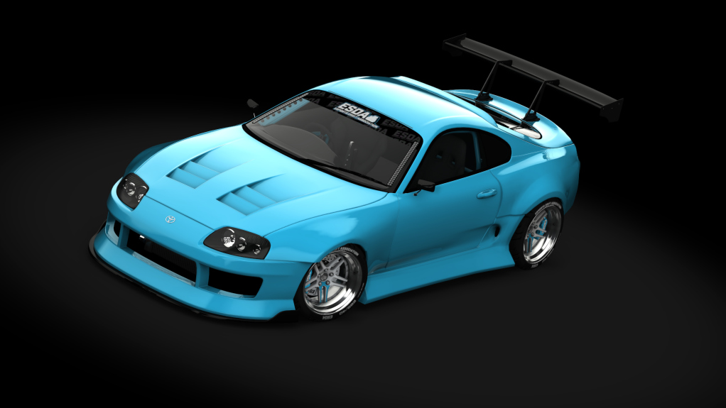 ESDA Pro Toyota Supra A80, skin Light Blue