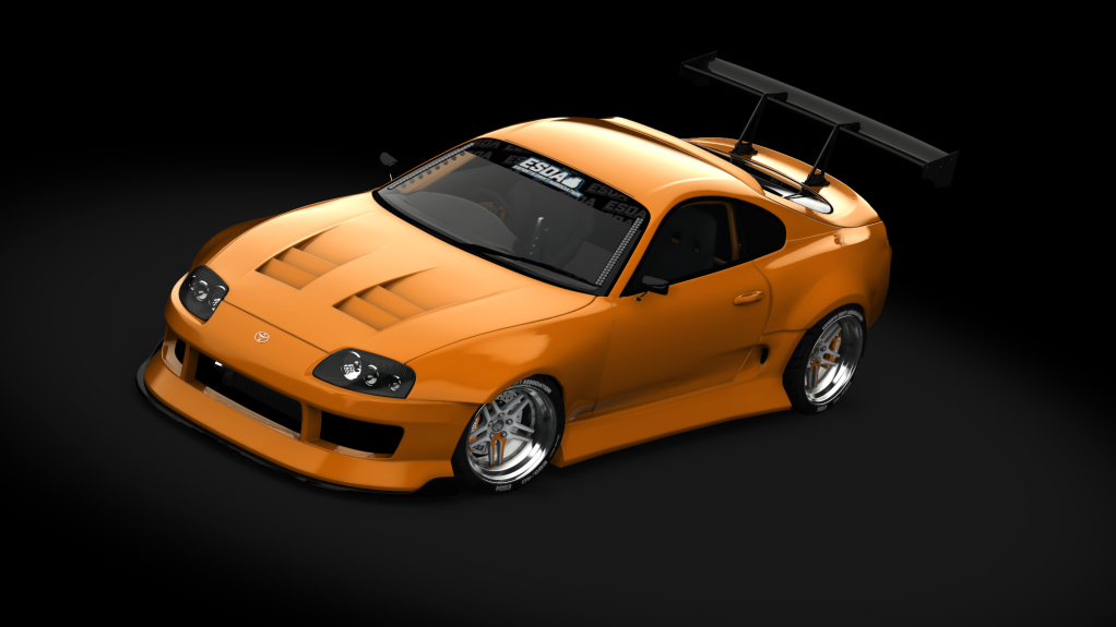 ESDA Pro Toyota Supra A80, skin Orange