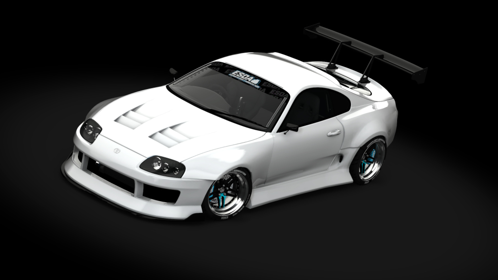 ESDA Pro Toyota Supra A80, skin White