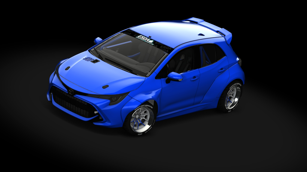 ESDA Pro Toyota Corolla, skin Blue