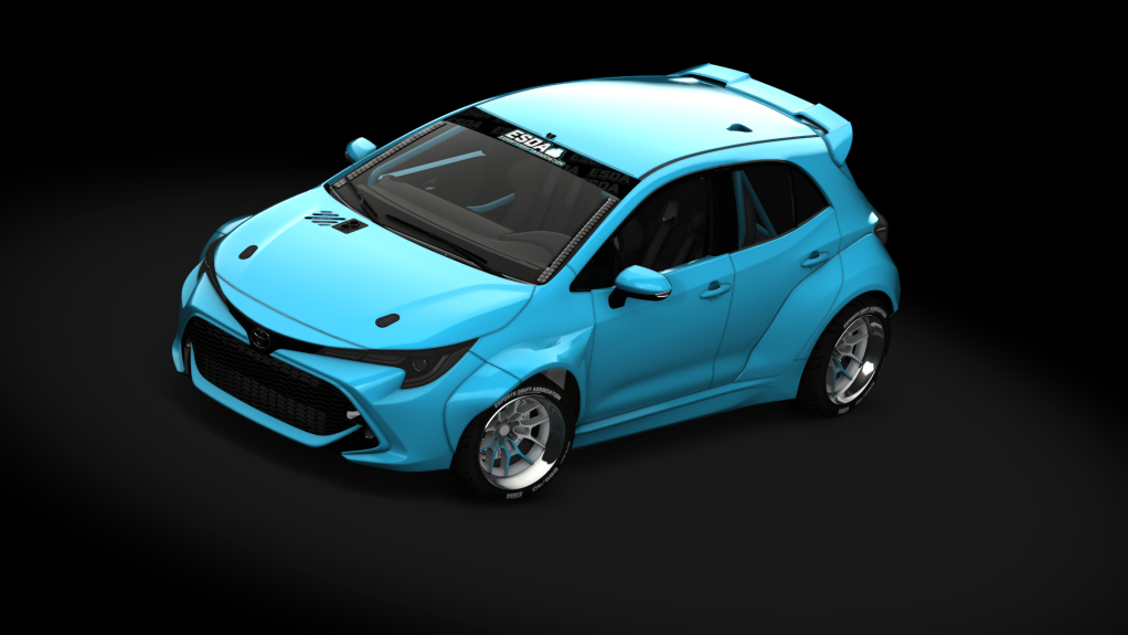 ESDA Pro Toyota Corolla, skin Light Blue