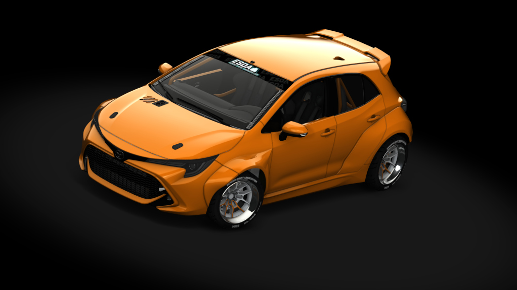 ESDA Pro Toyota Corolla, skin Orange