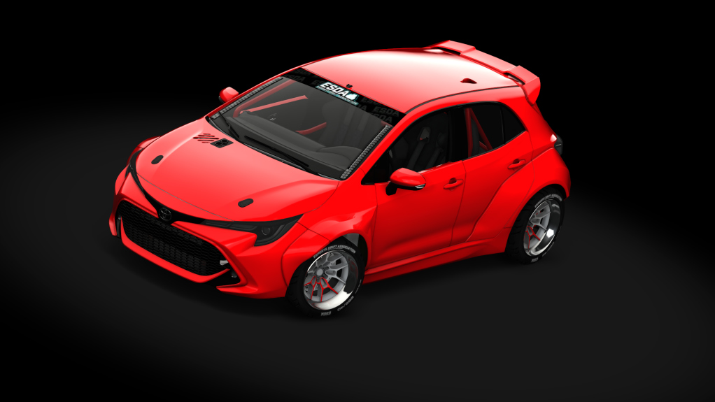 ESDA Pro Toyota Corolla, skin Red