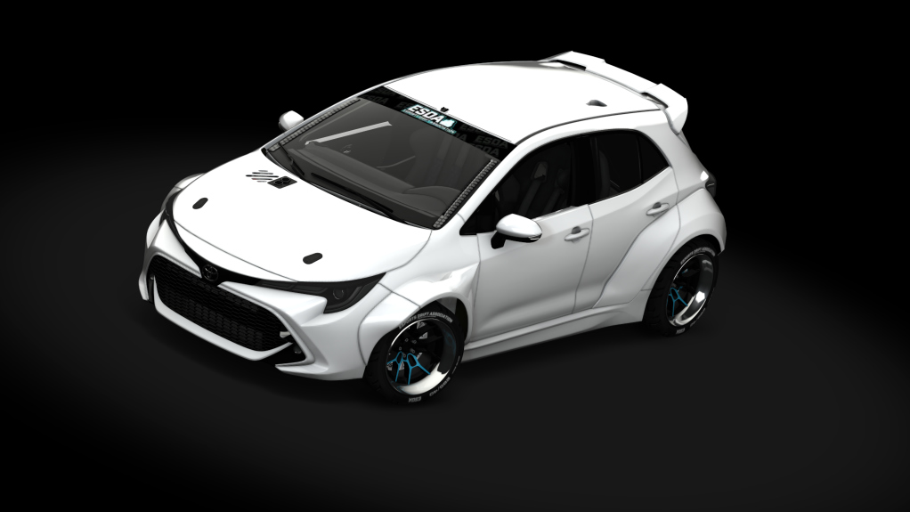 ESDA Pro Toyota Corolla, skin White