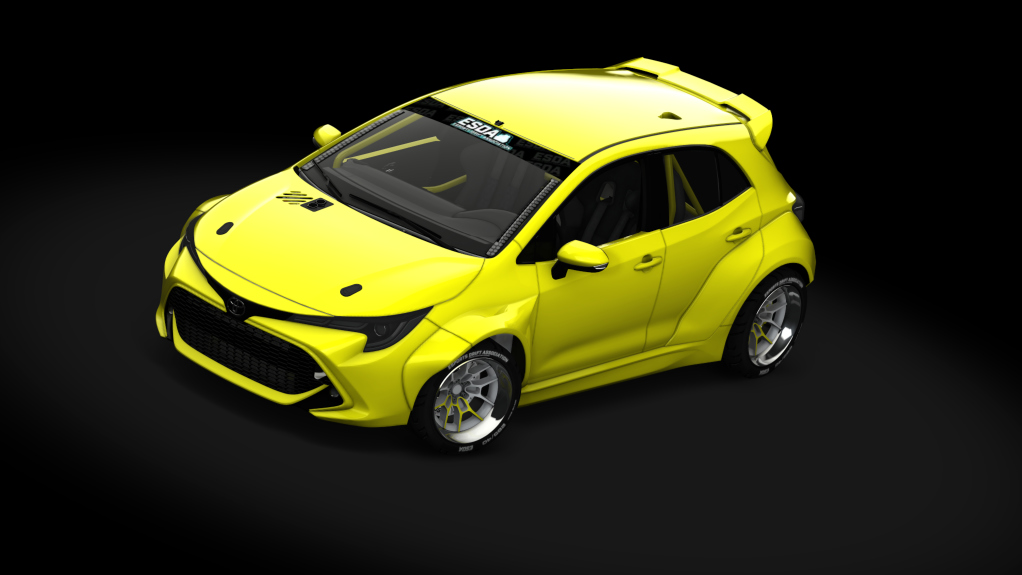 ESDA Pro Toyota Corolla, skin Yellow