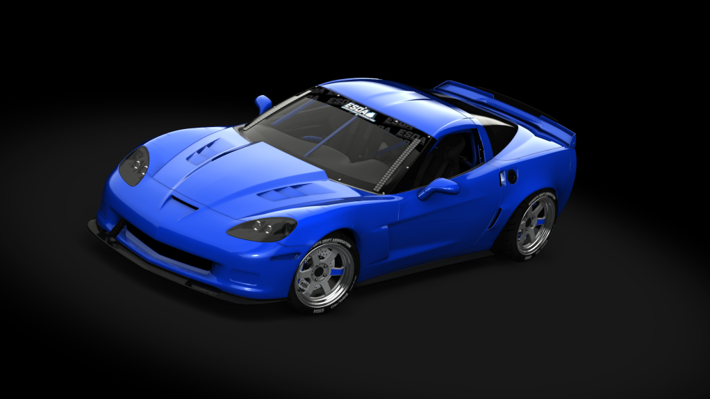 ESDA Pro Chevy Corvette C6, skin Blue