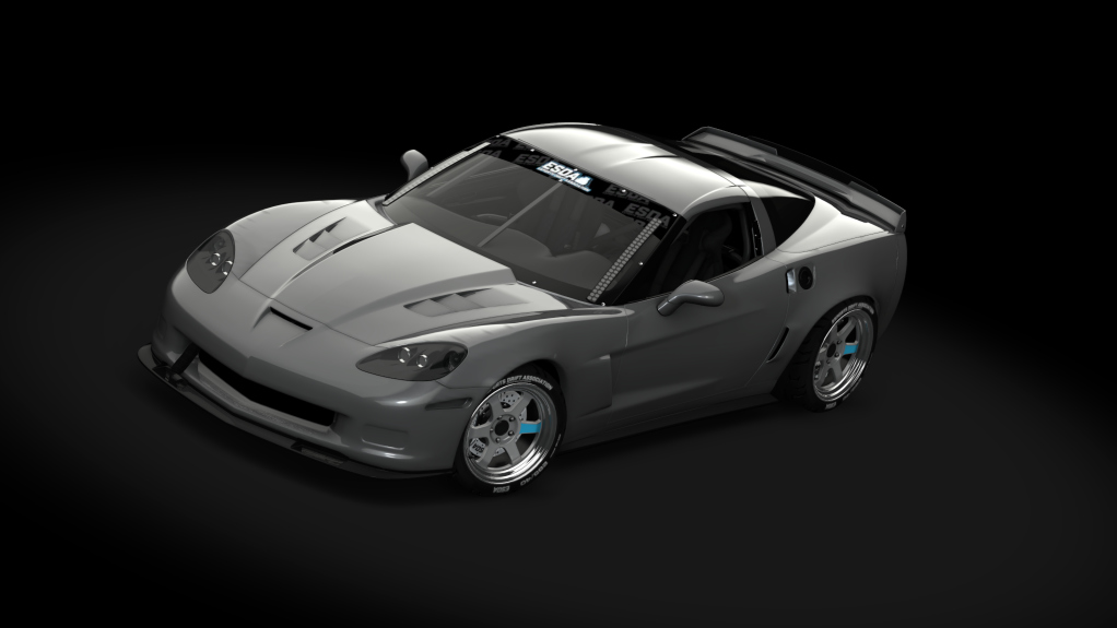 ESDA Pro Chevy Corvette C6, skin Grey