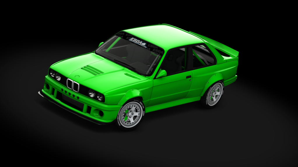 ESDA Pro BMW E30, skin Green