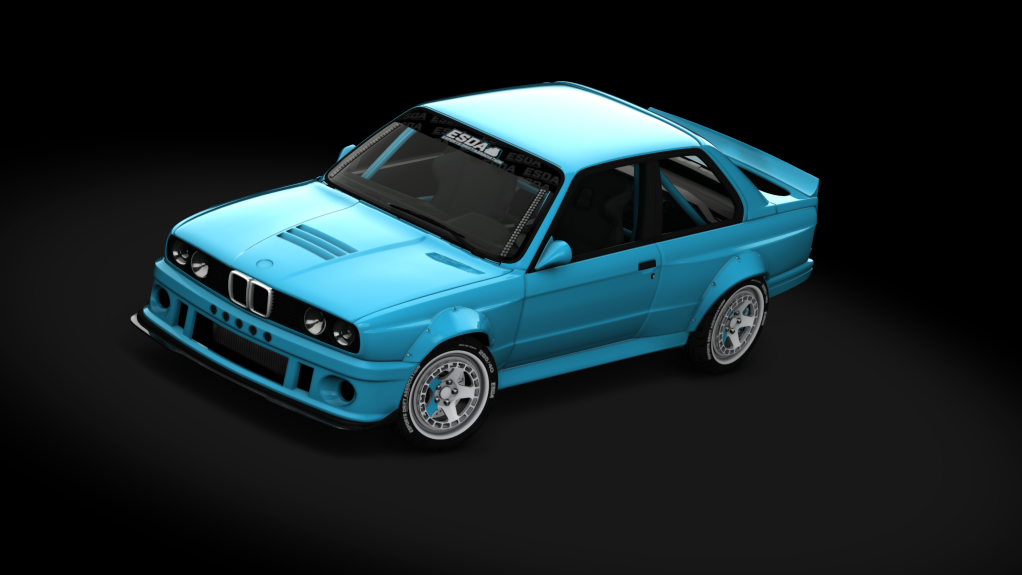 ESDA Pro BMW E30, skin Light Blue