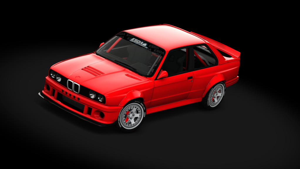 ESDA Pro BMW E30, skin Red