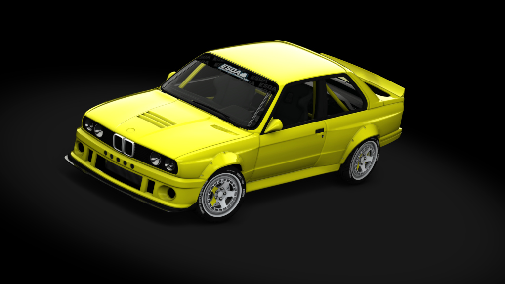 ESDA Pro BMW E30, skin Yellow