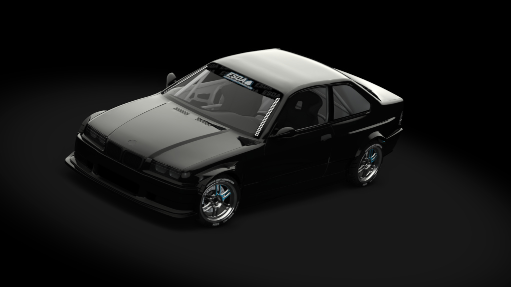 ESDA Pro BMW E36, skin Black