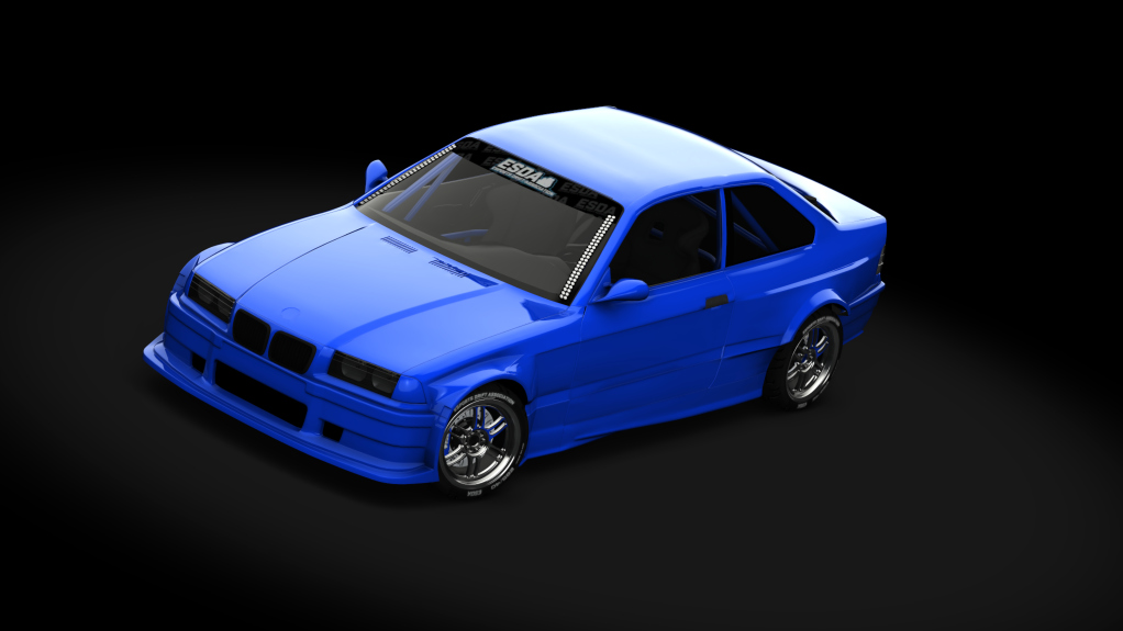 ESDA Pro BMW E36, skin Blue