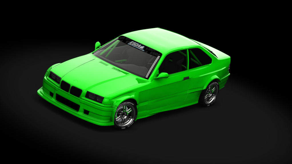 ESDA Pro BMW E36, skin Green