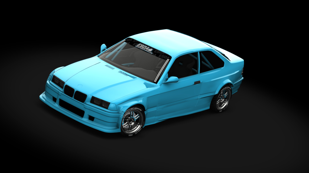 ESDA Pro BMW E36, skin Light Blue