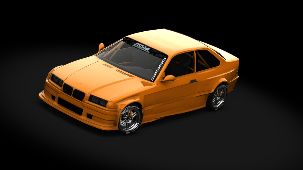 ESDA Pro BMW E36, skin Orange