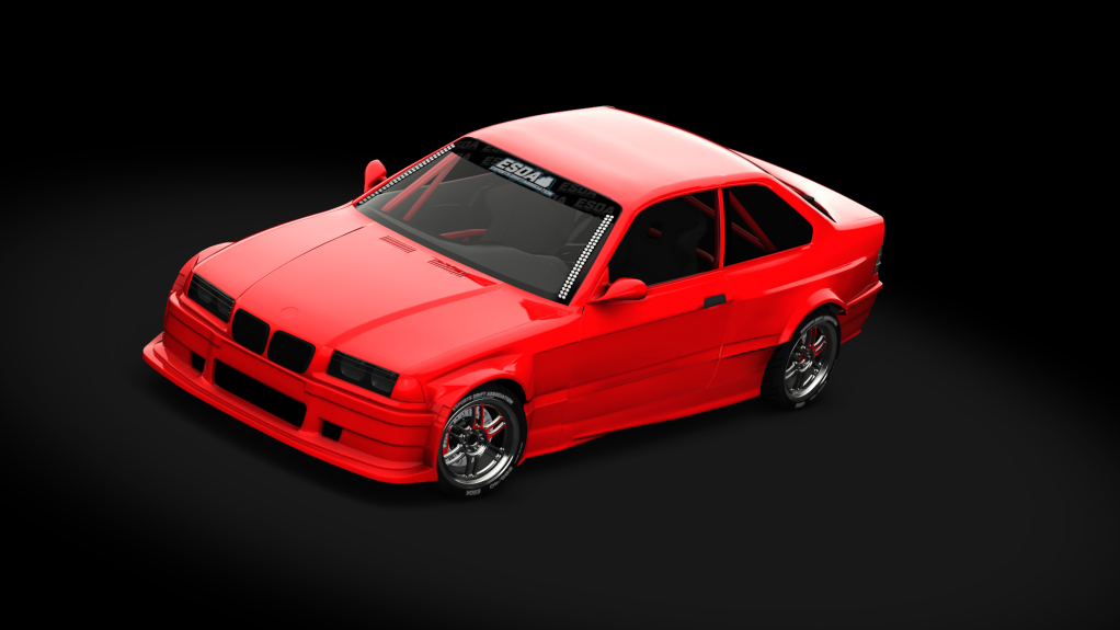 ESDA Pro BMW E36, skin Red