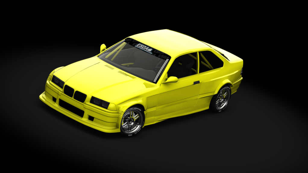 ESDA Pro BMW E36, skin Yellow