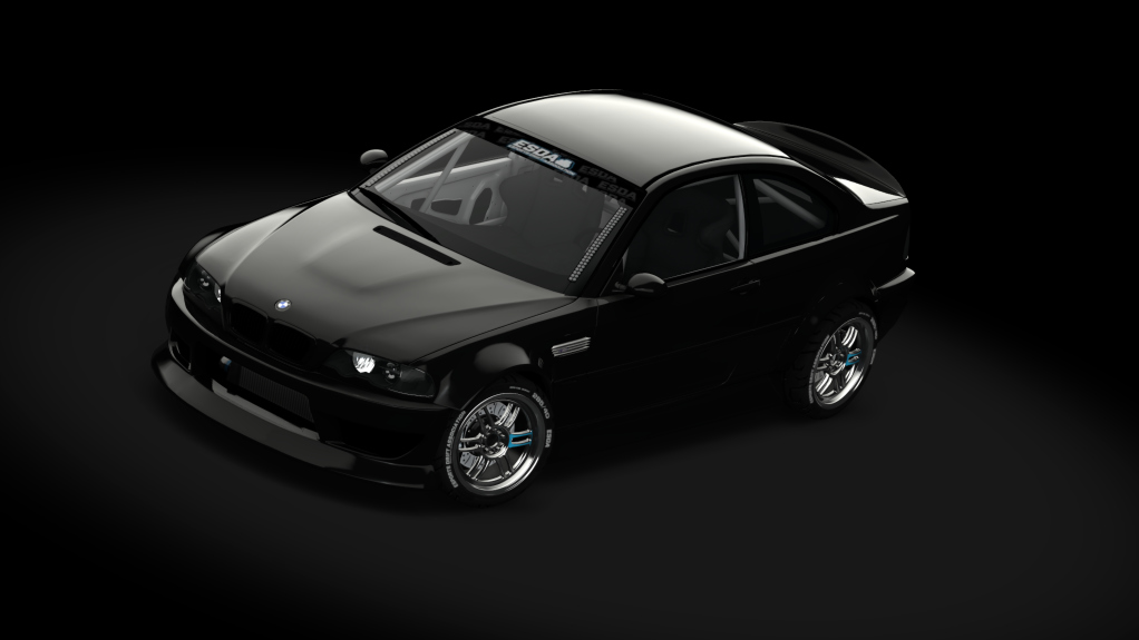 ESDA Pro BMW E46, skin Black