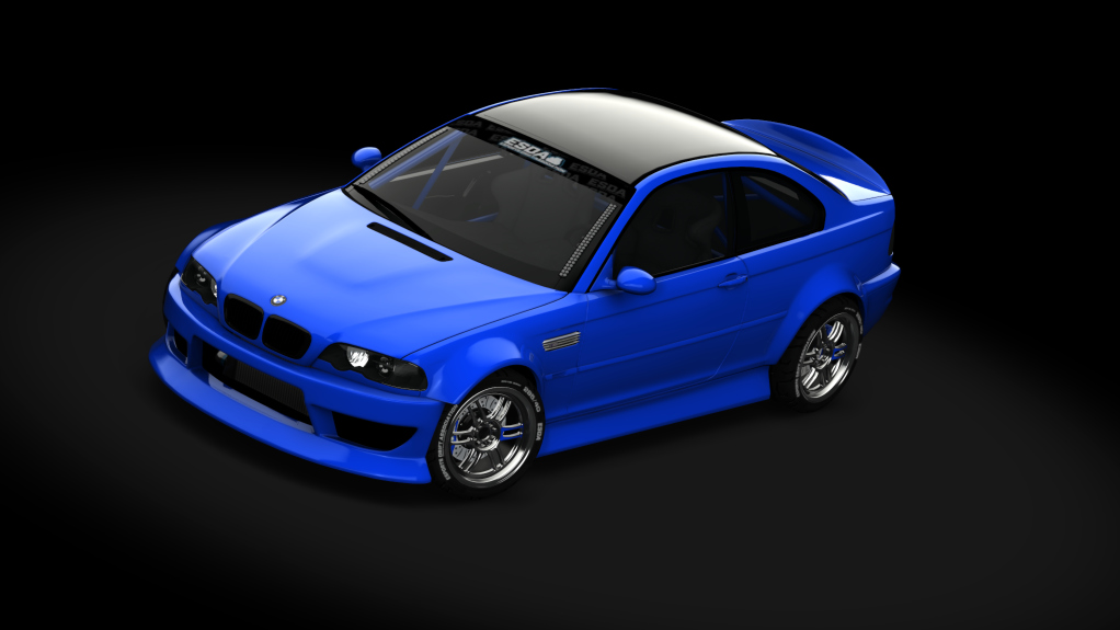 ESDA Pro BMW E46, skin Blue