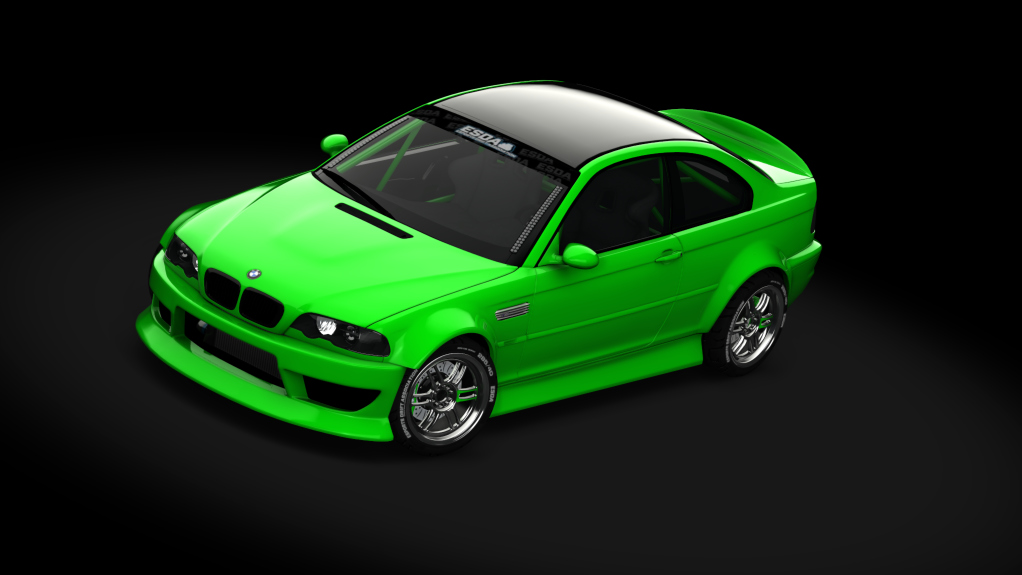 ESDA Pro BMW E46, skin Green