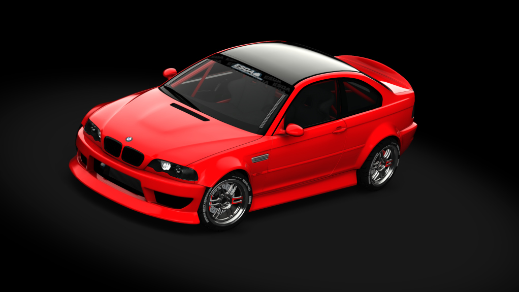 ESDA Pro BMW E46, skin Red