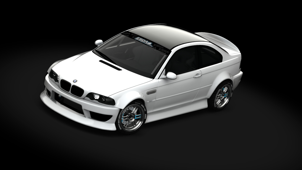 ESDA Pro BMW E46, skin White