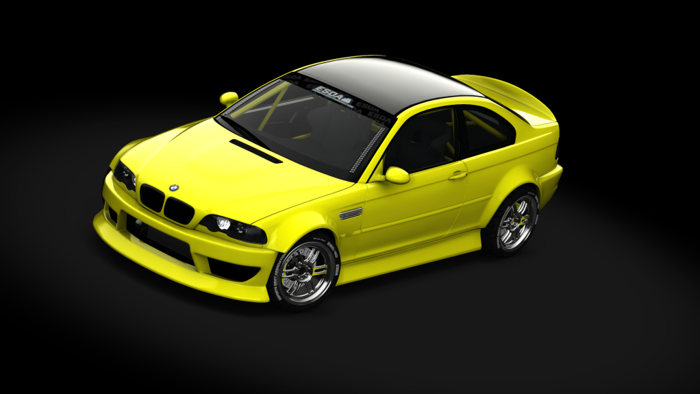 ESDA Pro BMW E46, skin Yellow