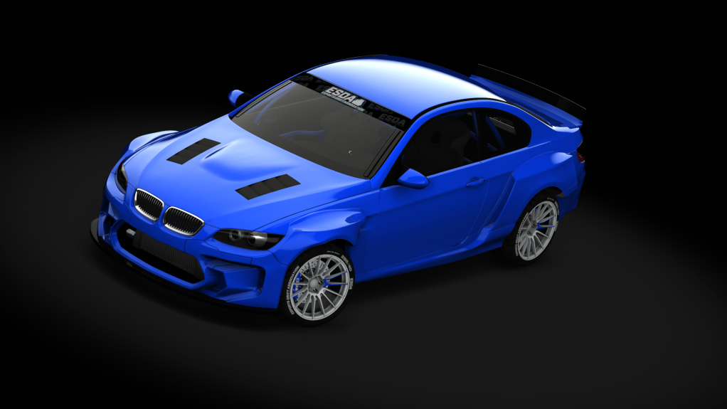 ESDA Pro BMW E92, skin Blue