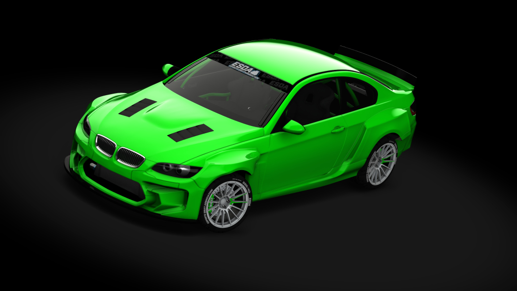 ESDA Pro BMW E92, skin Green