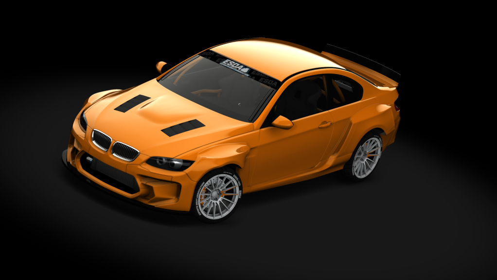 ESDA Pro BMW E92, skin Orange