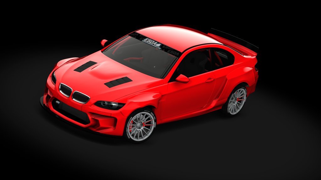 ESDA Pro BMW E92, skin Red