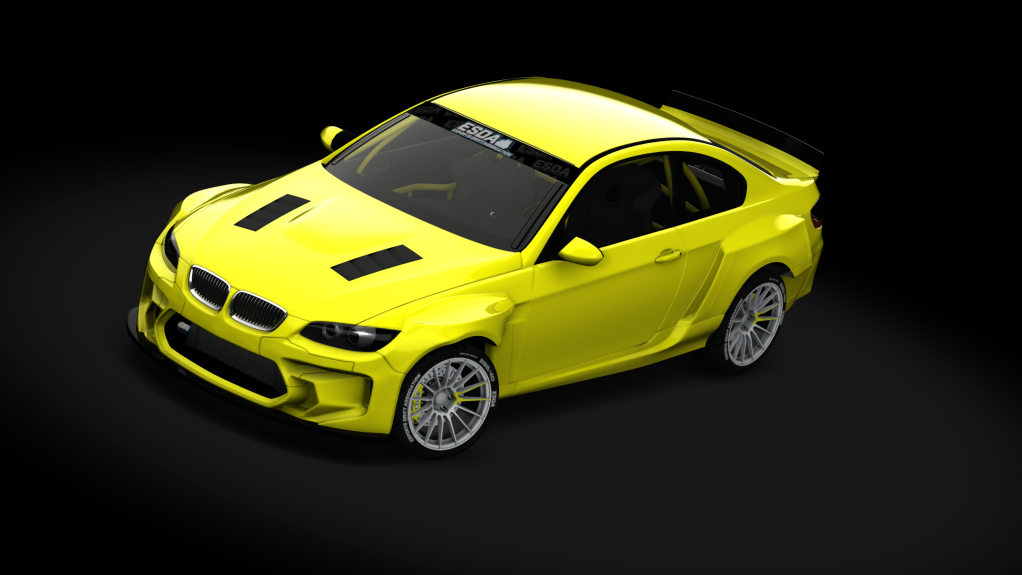 ESDA Pro BMW E92, skin Yellow